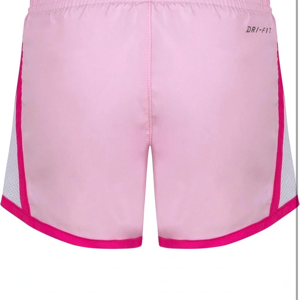 Nike Girls Dri-FIT Tempo Running Shorts Pink Size 6X NWT Athletic Training